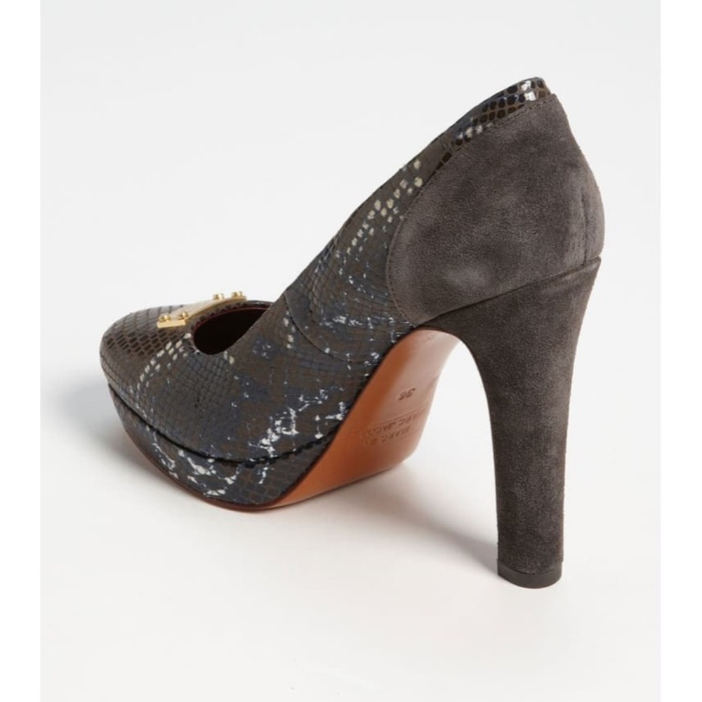 Marc By Marc Jacobs Logo Platform Python Pump,9/39 - image 2
